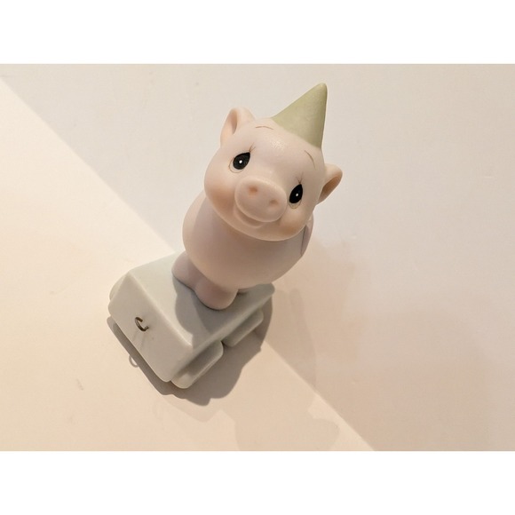 Precious Moments #3 Pig Birthday Train Figurine 1985 Vintage‎ 15954 - Picture 1 of 6